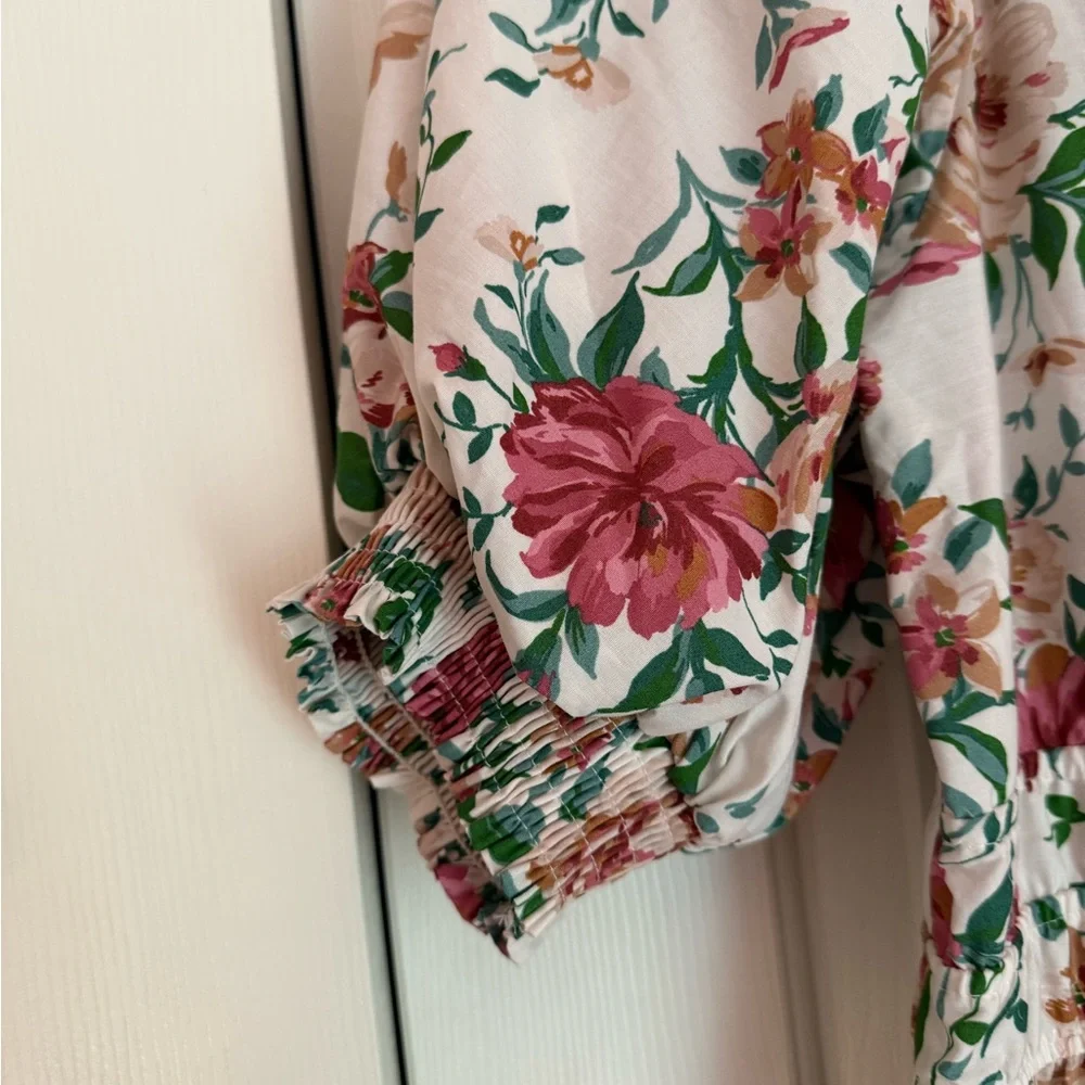 💕Anthropologie The Somerset Maxi Dress Puff Sleeve Edition size medium Brand New - Picture 11 of 12